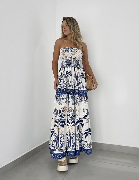 Vestido tomara que caia | Lastex