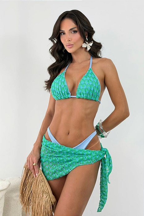 Trijunto Biquíni Eva | Rendado