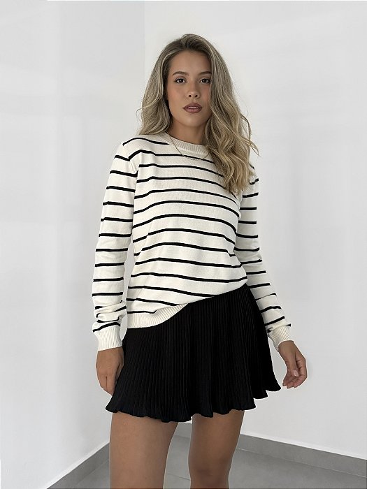 Suéter Modal Listrada