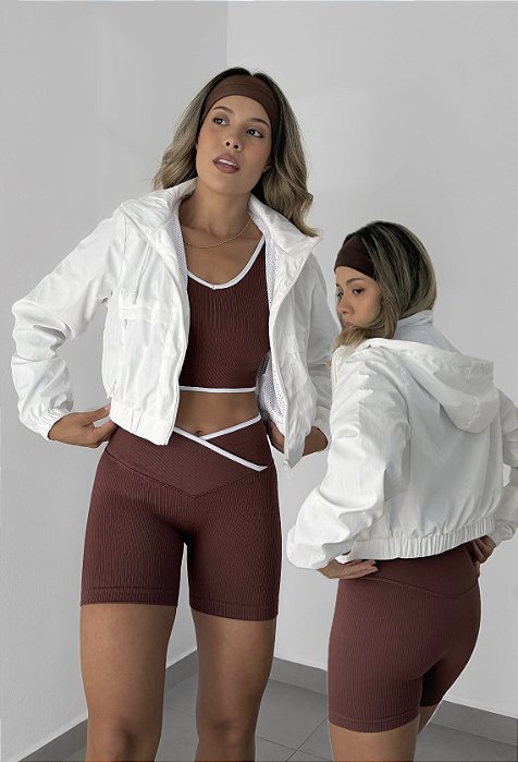 Jaqueta Corta Vento Acinturada | Lana