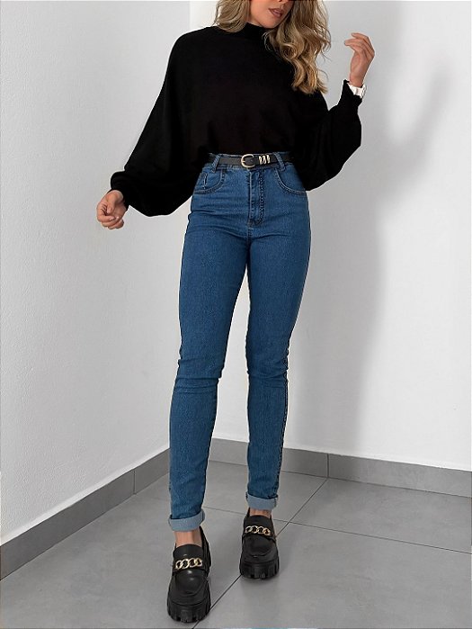 Calça jeans Skinny | Lycra