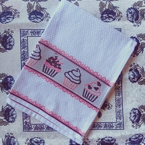 Toalhinha Cupcake Pink