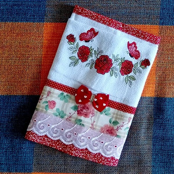 Pano de Prato Bordado 05