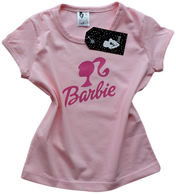 camiseta rosa barbie