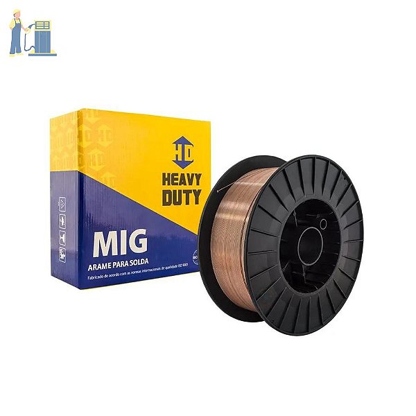 Arame De Solda MIG ER70S-6  1,20 MM 15KG