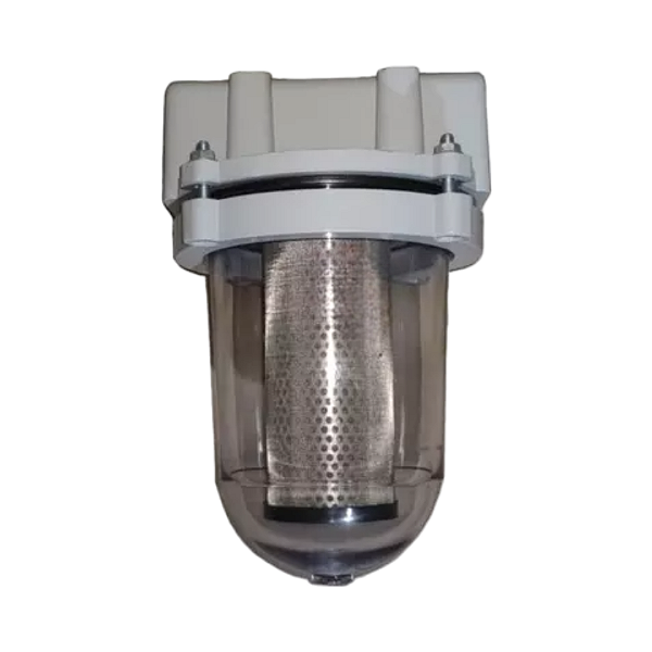 Filtro De Linha Cupula 1.1/2" com Elemento Tela Inox (Parafuso)