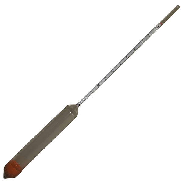 Densímetro P/ Etanol Comum 0,750/0,800 C/ CERTIF INMETRO