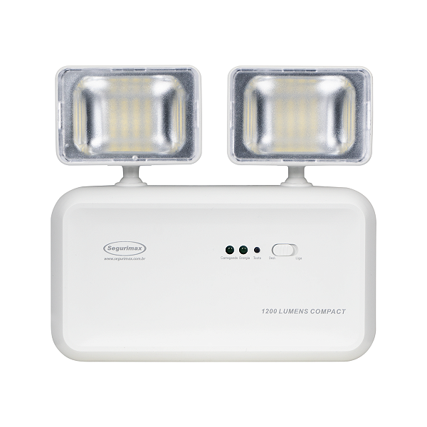 Bloco de Iluminação de Emergência 1.200 Lúmens Compact