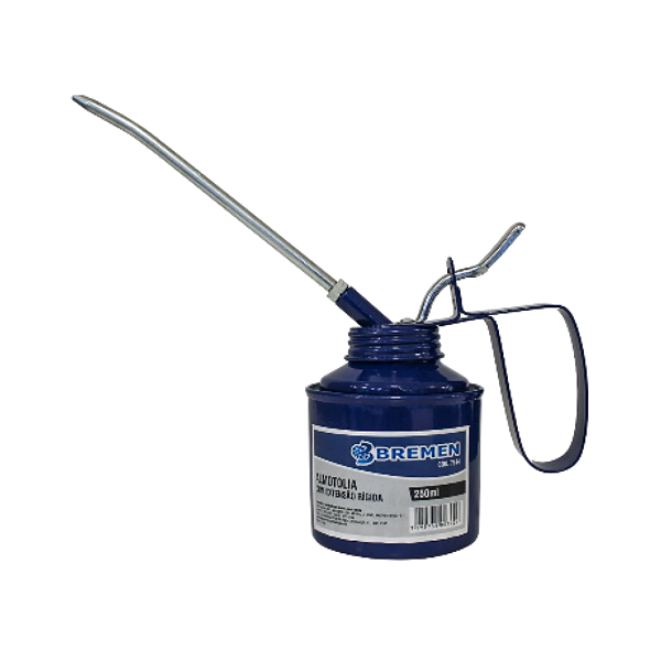 Almotolia Azeiteira Metálica Bico Rígido 250 ml BREMEN