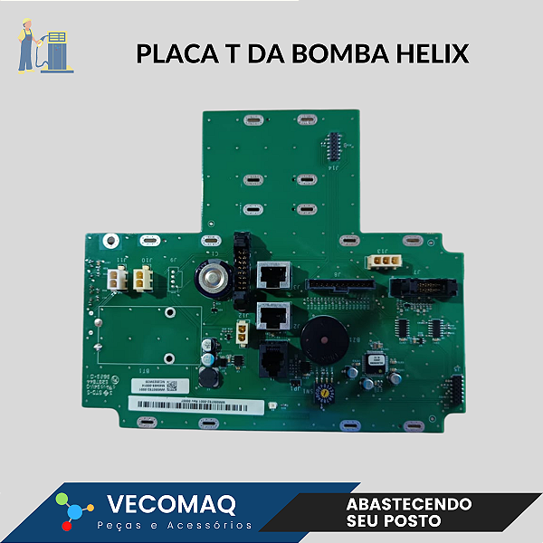 Placa Controle de Display T Helix 1ra Geração