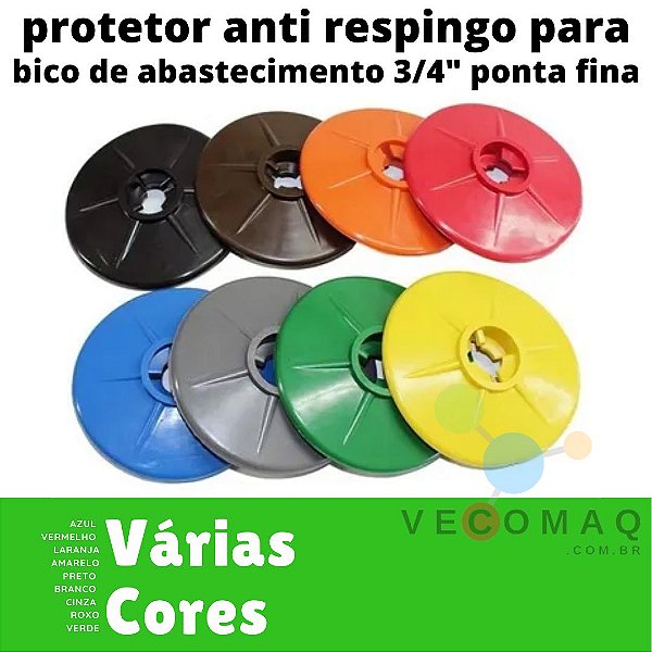 Protetor Anti Respingo Para Bico Abastecimento 3/4" Ponta Fina