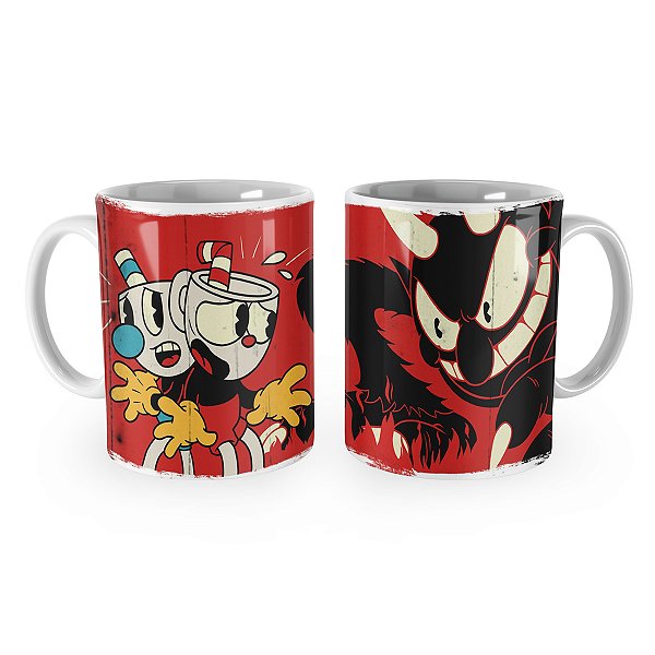 Caneca CupHead Vilão Devil