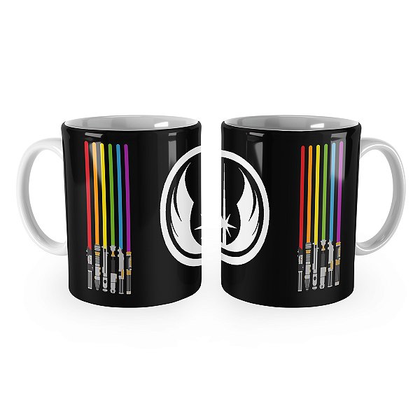 Caneca Star Wars Sabres de Luz