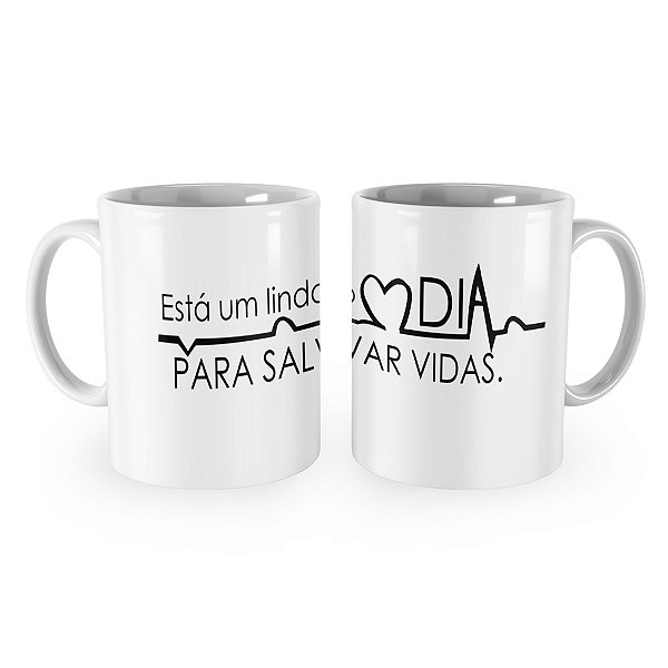 Caneca Greys Anatomy Um Lindo Dia Para Salvar