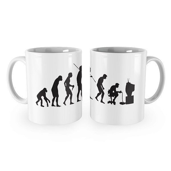 Caneca Evolução Geek Nerd