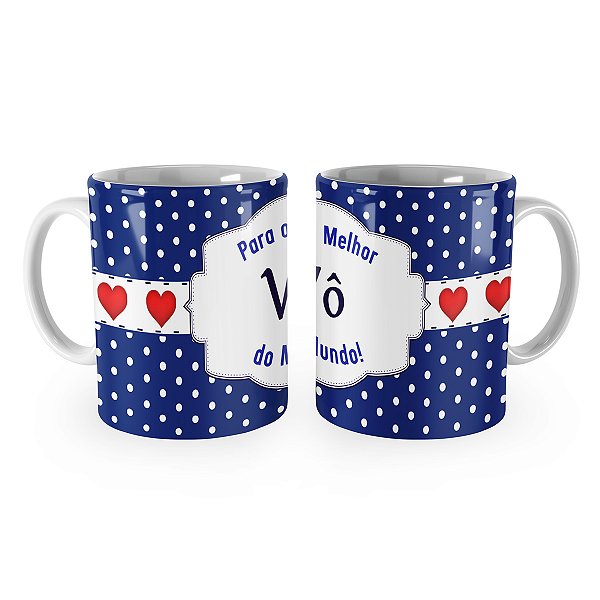 Caneca Presente Para o Melhor Vô do Mundo