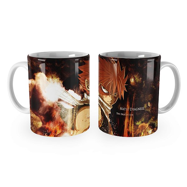 Caneca Fairy Tail Natsu Dragneel Dragon Son