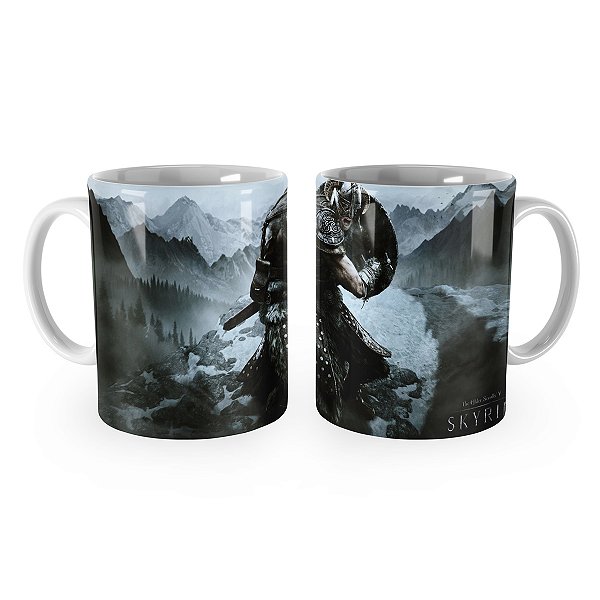Caneca The Elder Scrolls Skyrim Mod 1