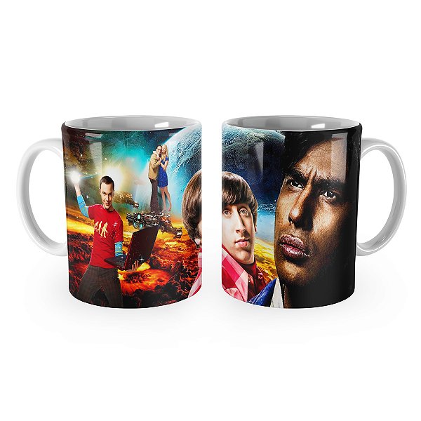 Caneca The Big Bang Theory Universo