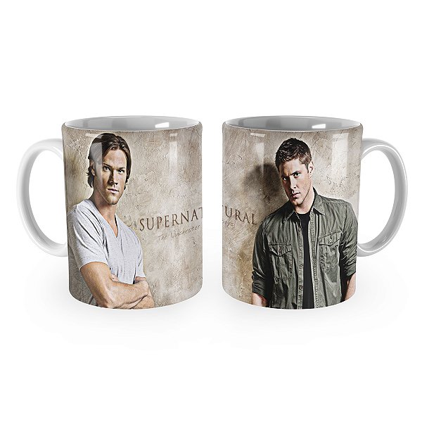 Caneca Sobrenatural San e Dean