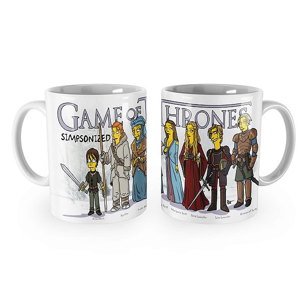 Caneca Game of Thrones Simsonizado