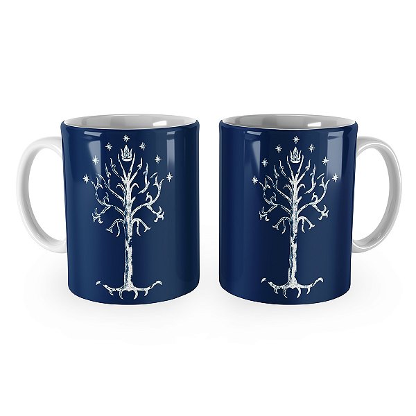 Caneca Senhor dos Anéis Árvore de Gondor Mod 2