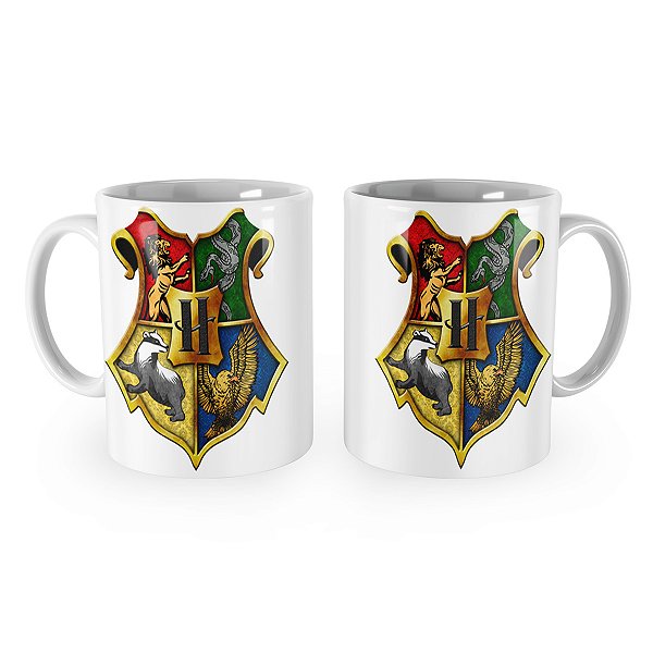 Caneca Harry Potter Brasão de Hogwarts