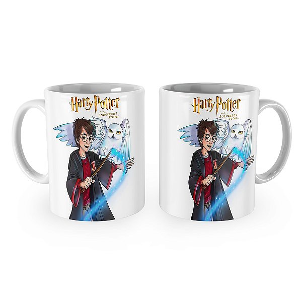 Caneca Harry Potter Cartoon Edwiges