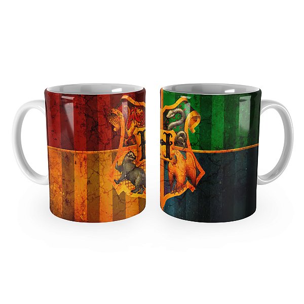 Caneca Harry Potter Brasão de Hogwarts Mod 3