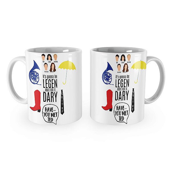 Caneca How I Met Your Mother Mod 2