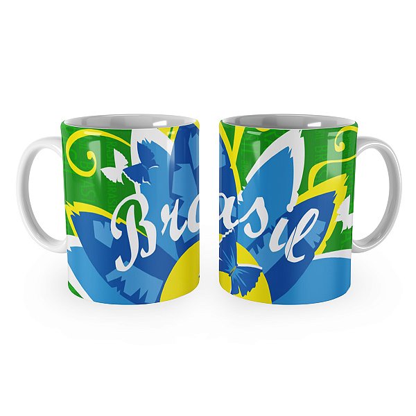 Caneca Brasil Lembrança