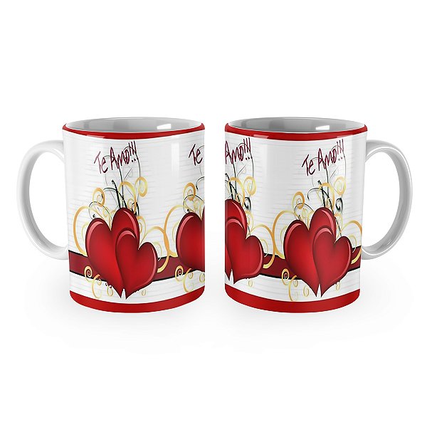 Caneca Te amor Namorados Presente