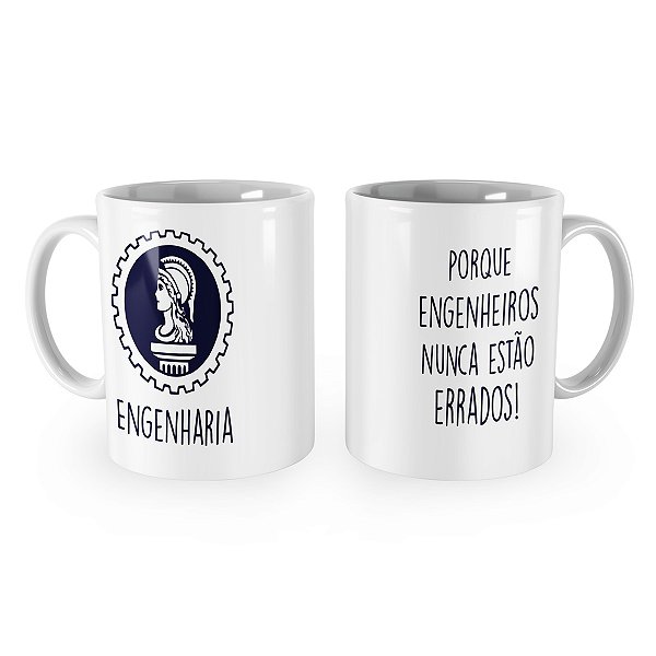 Caneca Engenharia Engenheiro Presente
