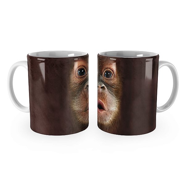 Caneca Macaco Big Face