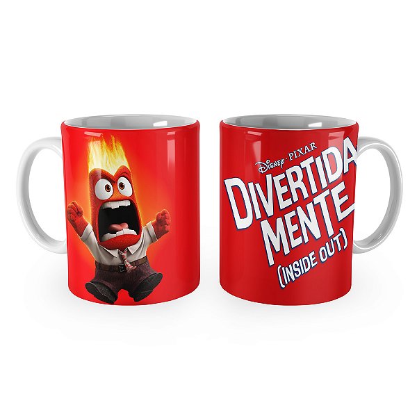 Caneca Divertidamente Raiva