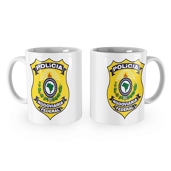 Caneca Polícia Rodoviária Federal PRF