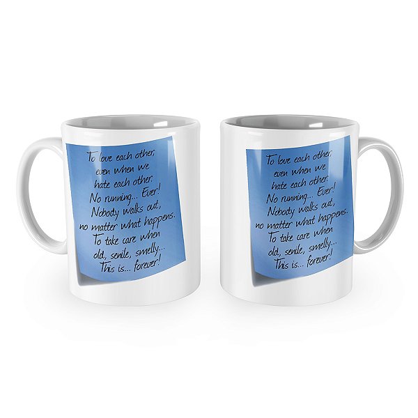 Caneca Greys Anatomy Bilhete