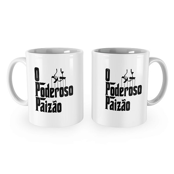 Caneca O poderoso Paizão Presente Pai Dia dos Pais