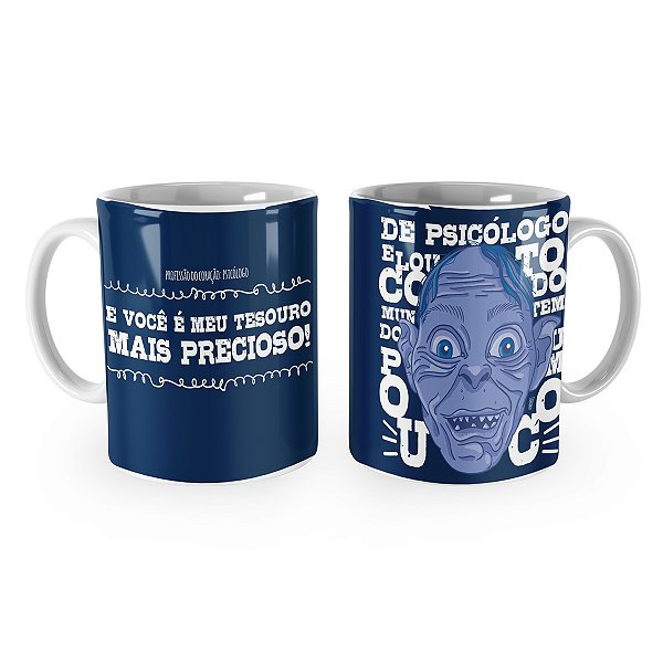Caneca Psicólogo Precioso Golum
