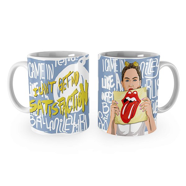 Caneca Rolling Stones I Cant Get no Satisfaction