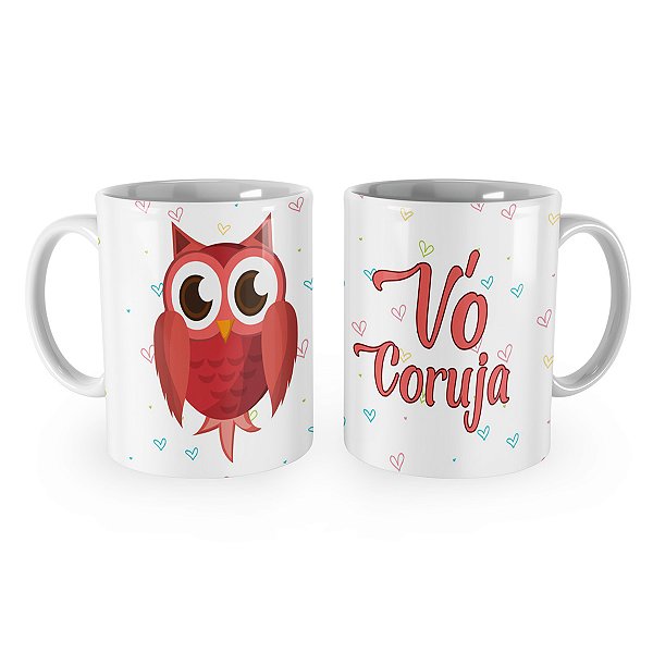 Caneca Vó Coruja