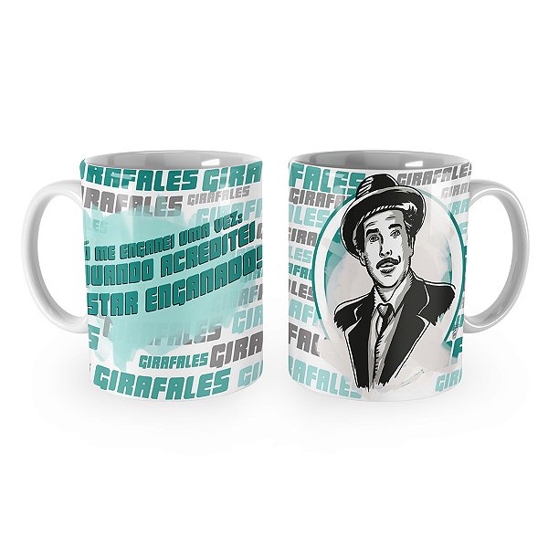Caneca Professor Girafales Citação