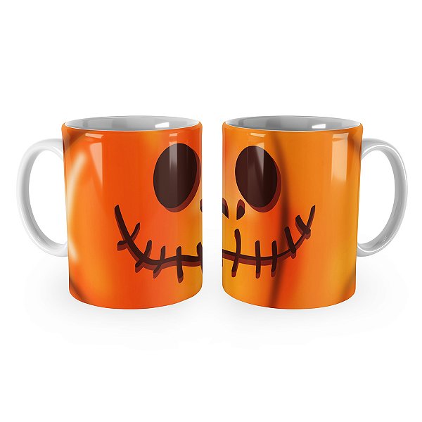 Caneca Abóbora Halloween