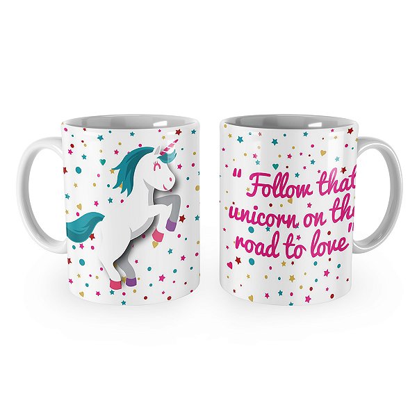 Caneca Unicórnio Follow That
