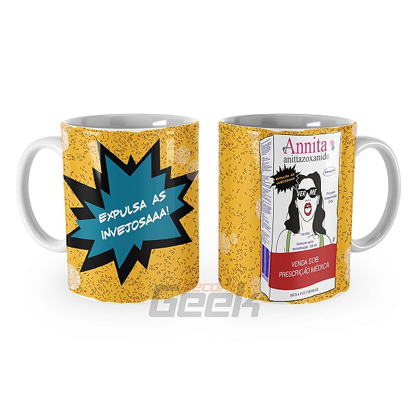 Caneca Annita Expulsa as Invejosa