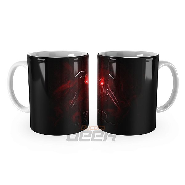 Caneca Zed League of Legends Lol Mod 2
