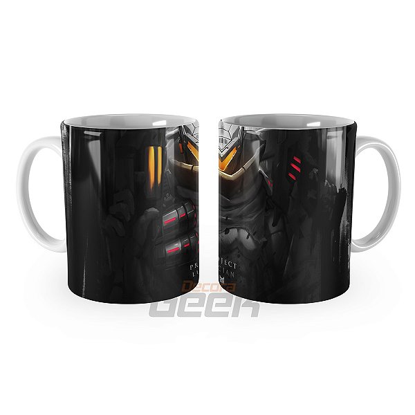 Caneca Projeto Lucian League of Legends Lol Mod 1