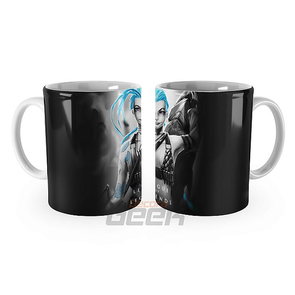 Caneca Jinx League of Legends Lol Mod 1