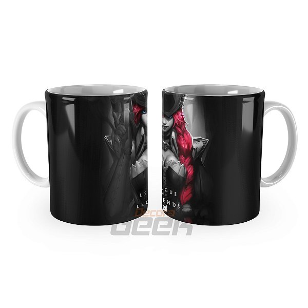 Caneca Miss Fortune League of Legends Lol Mod 1