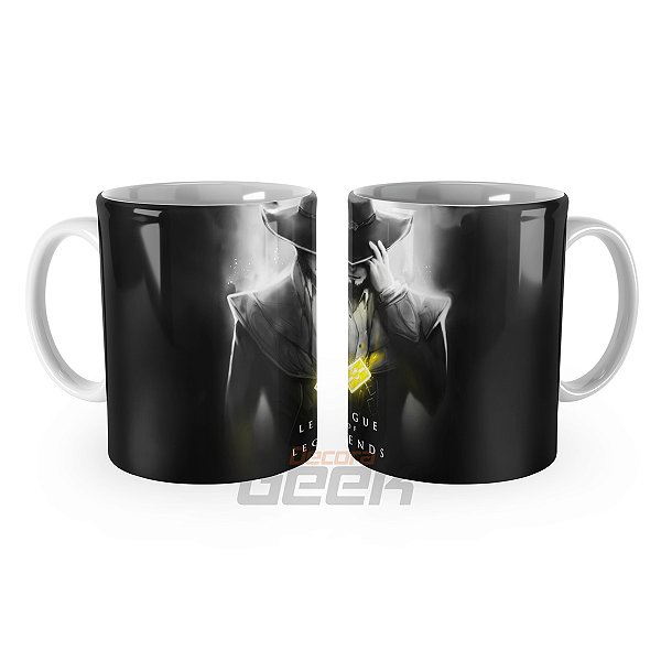 Caneca Twisted Fate League of Legends Lol Mod 1